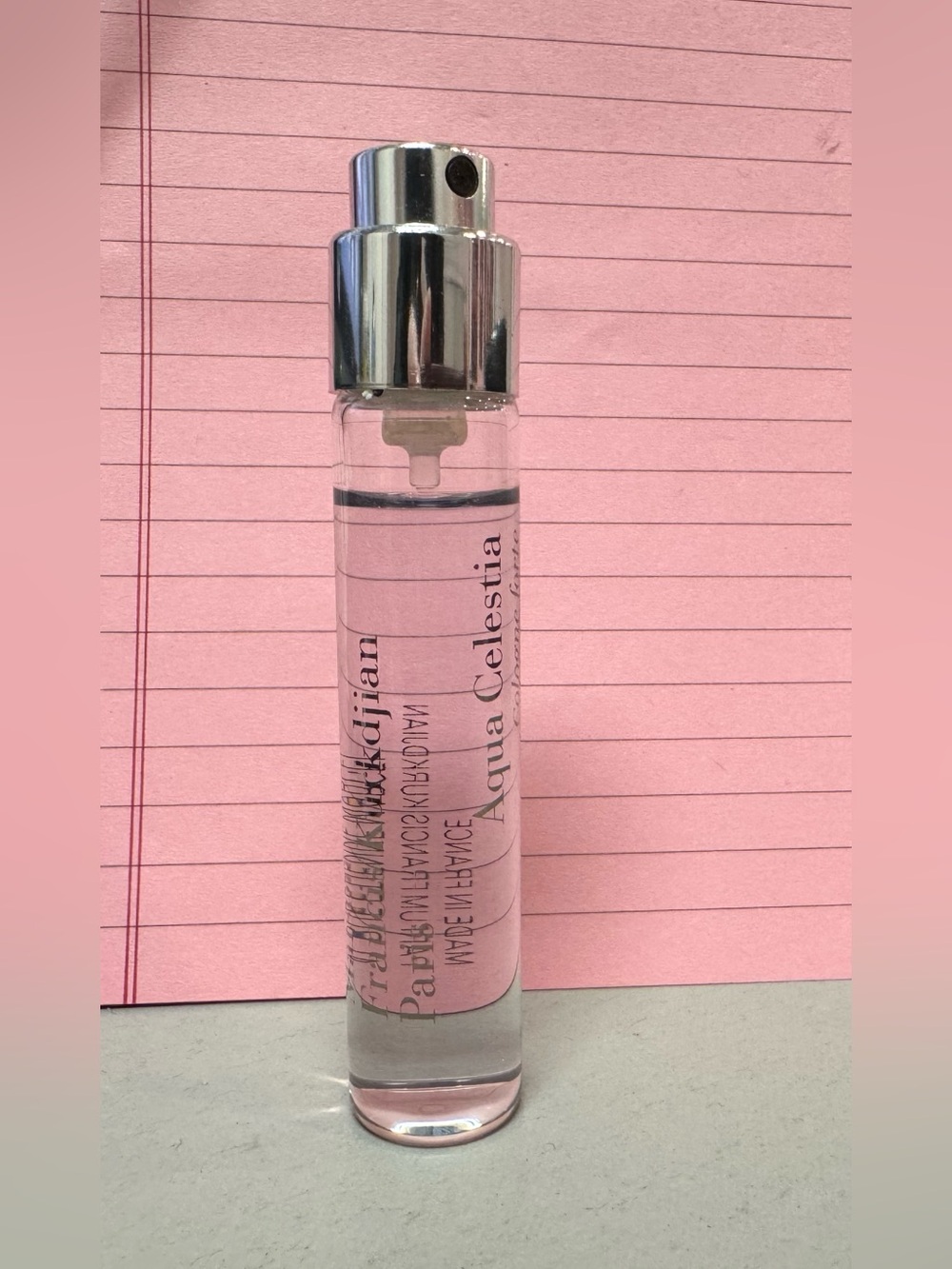 Aqua Celestia Cologne Forte travel spray